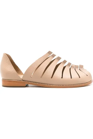 Sarah Chofakian Faustine cut-out sandals