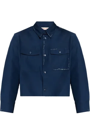 Marni Logo-embroidered shirt