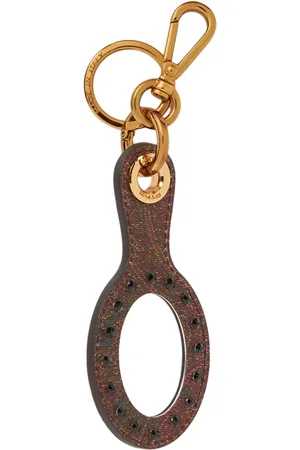Etro Mirror charm keyring