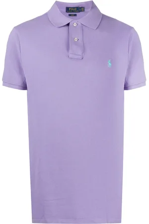 Ralph Lauren Logo embroidered shortsleeved polo shirt