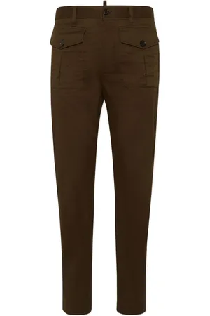 Dsquared2 Tapered leg cotton trousers