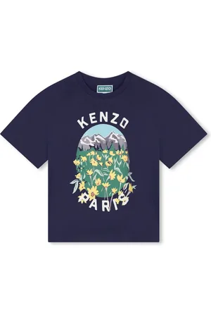 Kenzo Graphic-print cotton T-shirt