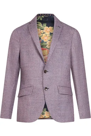 Etro Single-breasted wool blazer