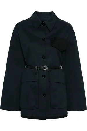 Dorothee Schumacher Belted cotton shirt jacket