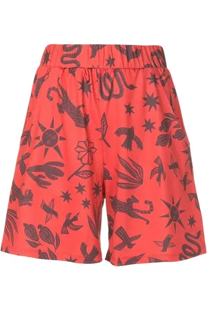 Lygia & Nanny Lara Estampado graphic-print shorts