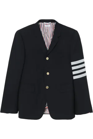 Thom Browne 4-Bar stripe single-breasted blazer