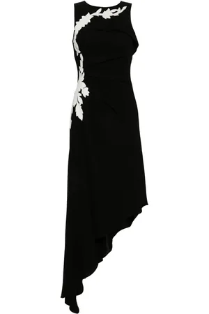Saiid Kobeisy Embroidered crepe gown