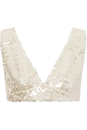 Serafini Sequin top
