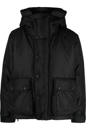 Maison Kitsuné X And Wander logo-print padded jacket