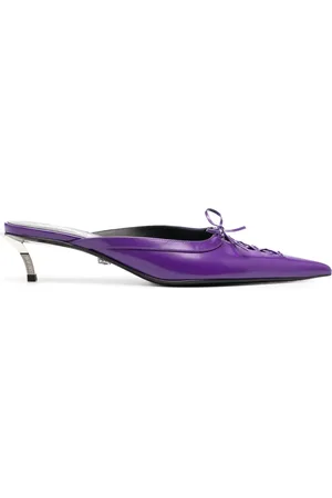 VERSACE Pin-Point 50mm mules