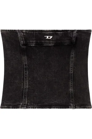 Diesel De-Ville-D denim strapless top