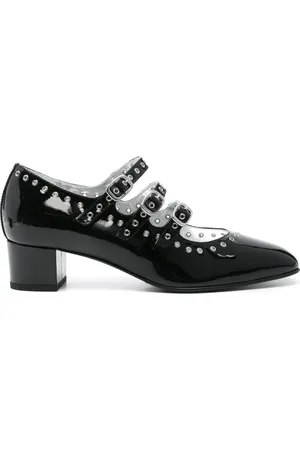Carel 40mm eyelet-detail pumps