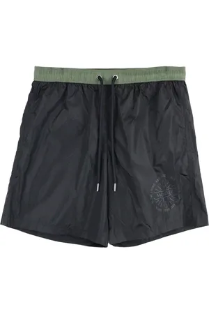 Moncler Logo-print drawstring swim shorts