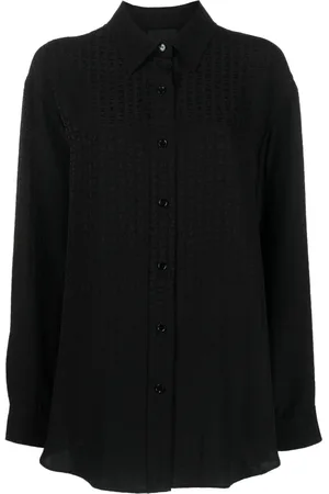 Givenchy Logo-print silk shirt