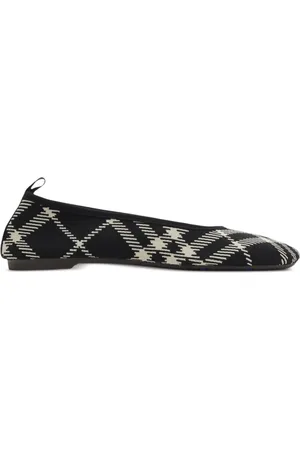 Burberry Check Knit Baby ballerinas