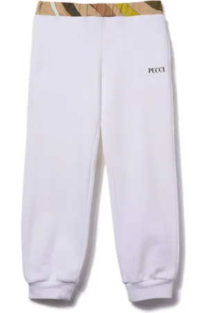 PUCCI Junior Logo-print track pants