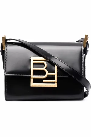 By Far Fran logo-plaque tote bag
