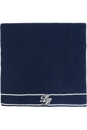 Balmain Logo-patch scarf