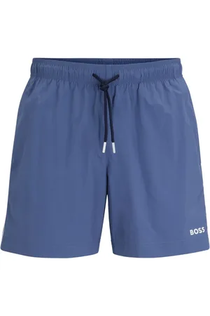HUGO BOSS Logo-print swim shorts