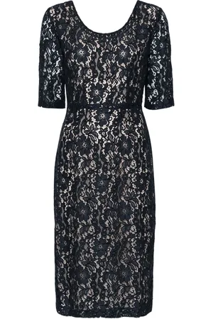 BLANCA Alnus lace midi dress