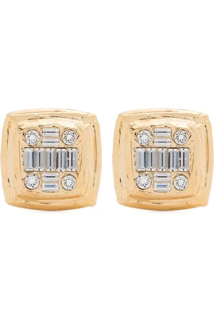 Amina Muaddi Jeanne earrings