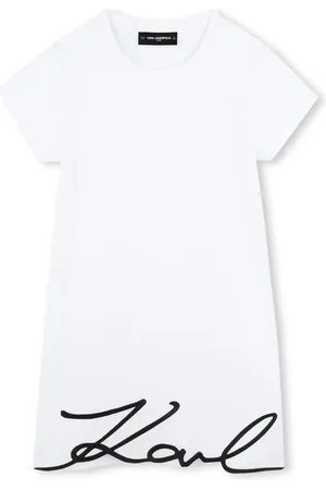 Karl Lagerfeld Logo-appliqu?? dress