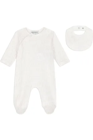 Emporio Armani Logo-print babygrow set