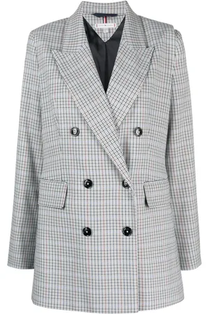 Tommy Hilfiger Checked double-breasted blazer
