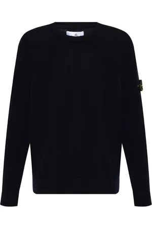 Stone Island Compass-motif wool sweatshirt