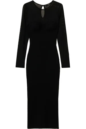 Twin-Set Tulle midi dress