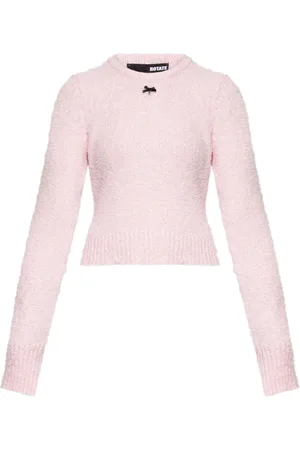 ROTATE Bow-detail sweater