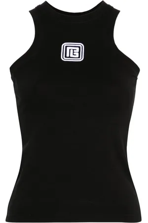 Balmain PB-monogram tank top