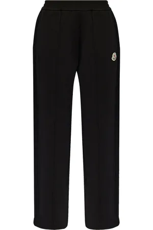 Moncler Logo-patch virgin wool track pants