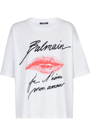 Balmain Kiss-print T-shirt