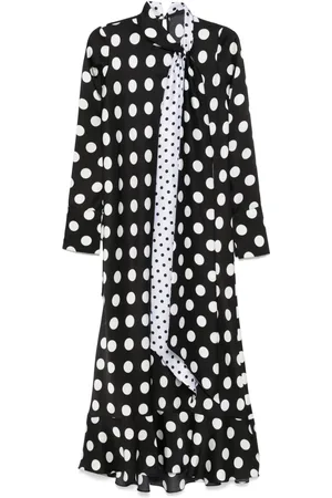 Parlor Polka-dot maxi dress