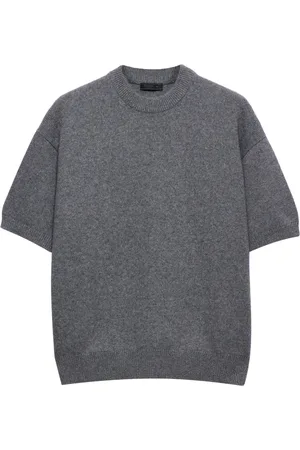 Prada Cashmere short-sleeve sweater