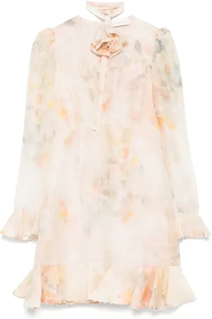 ZIMMERMANN Crush Flower mini dress