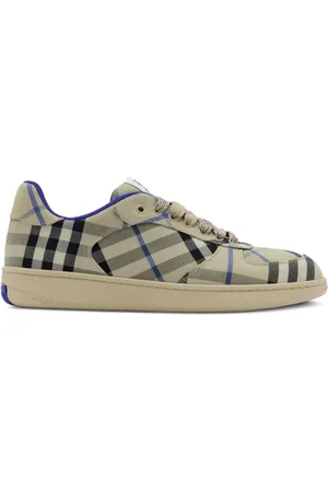Burberry Terrace checked sneakers