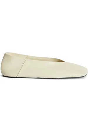 Jil Sander Leather ballerina shoes