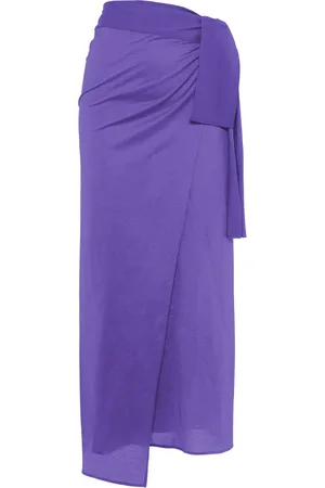 ERES Gathered cotton sarong