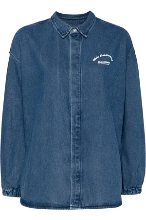 Chocoolate Logo print shirt jacket