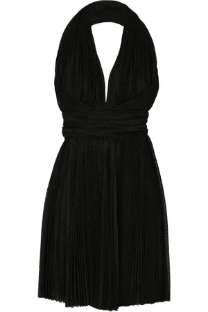 Dolce & Gabbana Pliss?? halterneck minidress