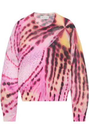 DRIES VAN NOTEN Floral-print jumper