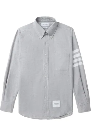 Thom Browne Long-sleeve chambray shirt