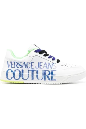 VERSACE Logo-print low-top sneakers