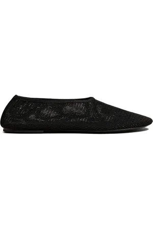 Khaite The Maiden mesh ballerina shoes