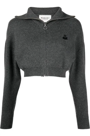 Isabel Marant Oxane zip-up cropped cardigan