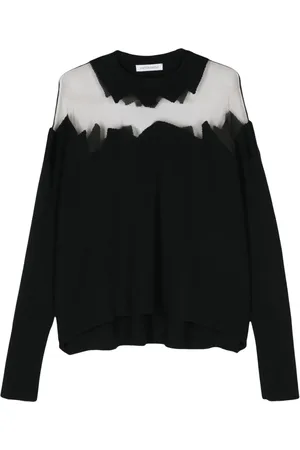 Viktor & Rolf Semi-sheer panel sweater