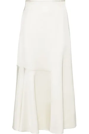 Jil Sander High-waisted panelled midi skirt