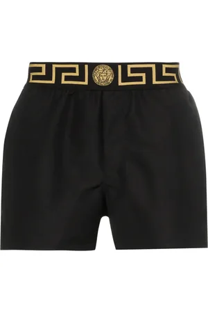 VERSACE Greca Border swim shorts